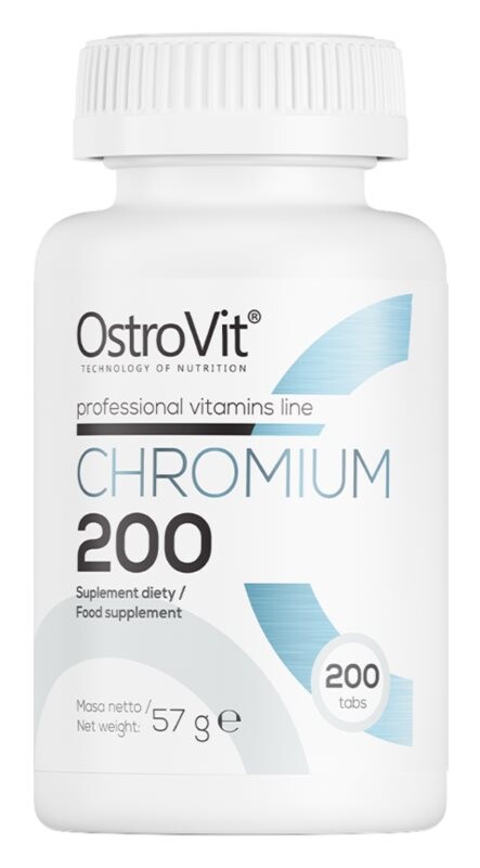 

Добавка для поддержки метаболизма OstroVit Chrom 200 mg