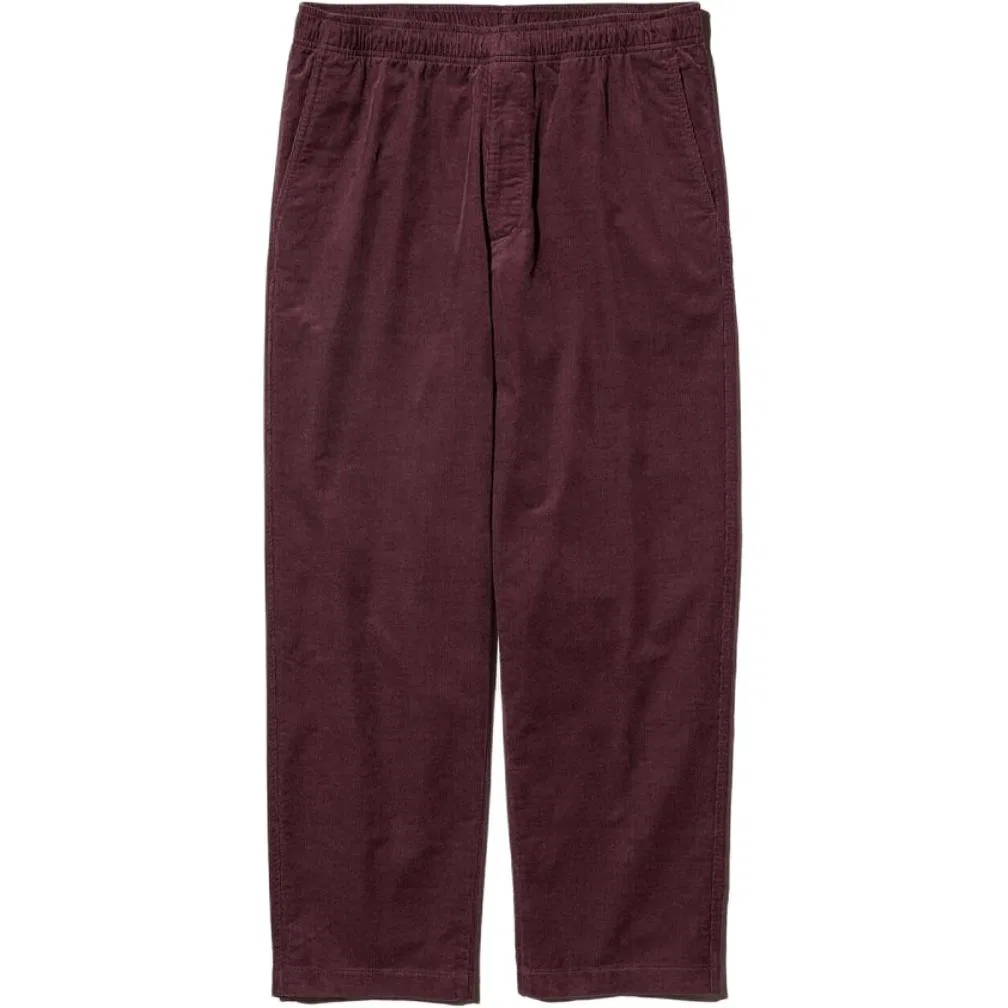 Женские брюки повседневные темно-красные UNIQLO