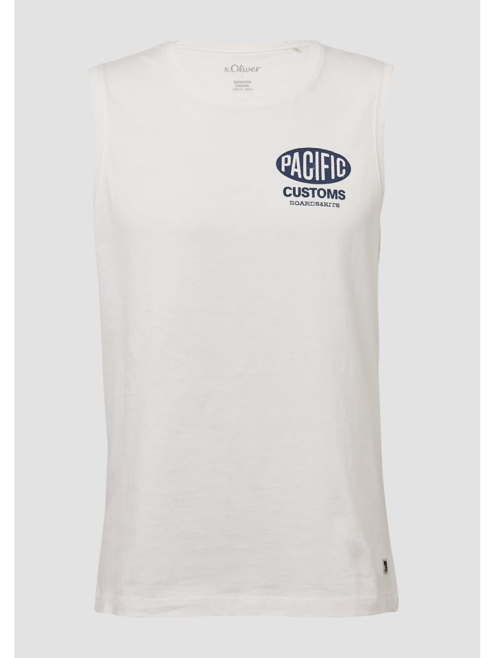 

Футболка в цвете 01D2_white s.Oliver, Белый, Футболка в цвете 01D2_white s.Oliver