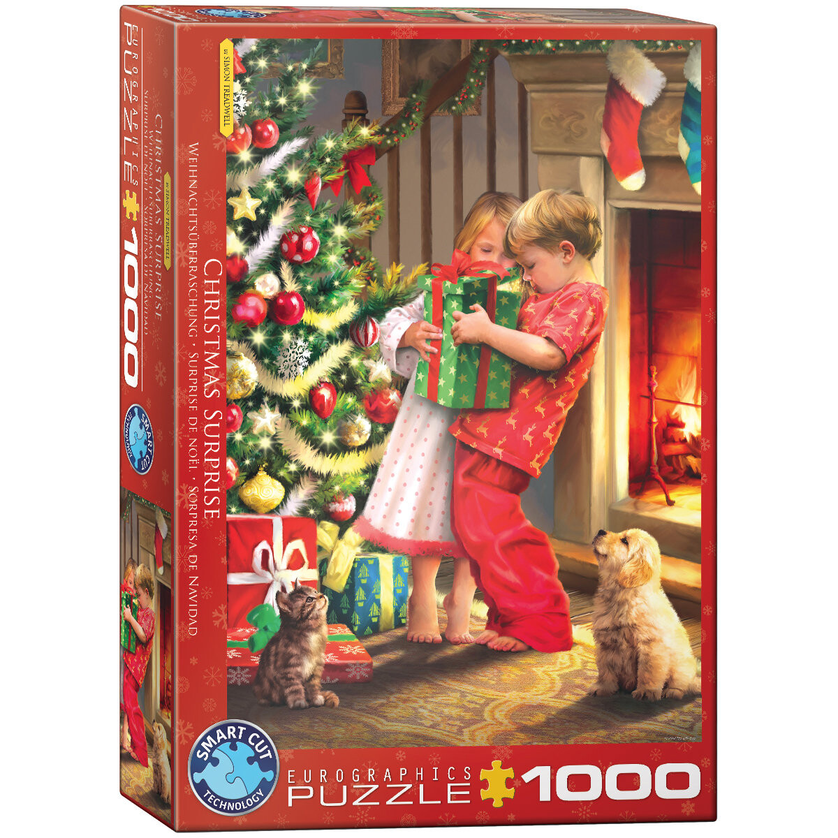 

Пазл Eurographics Chistmas Surprise от Simon Tread, 1000 шт.