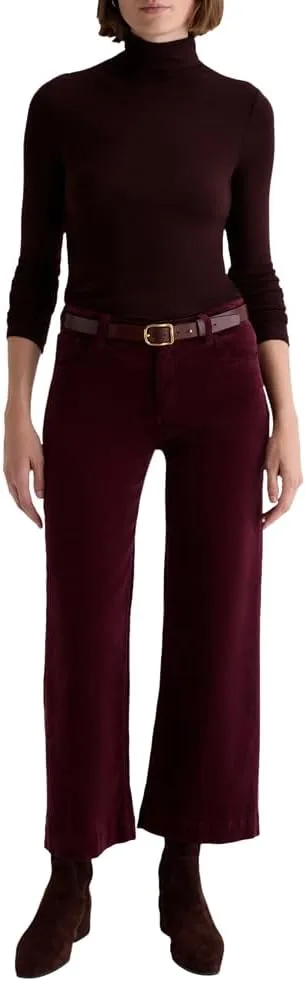 

AG Женские брюки Saige Mid Rise Wide Leg Crop