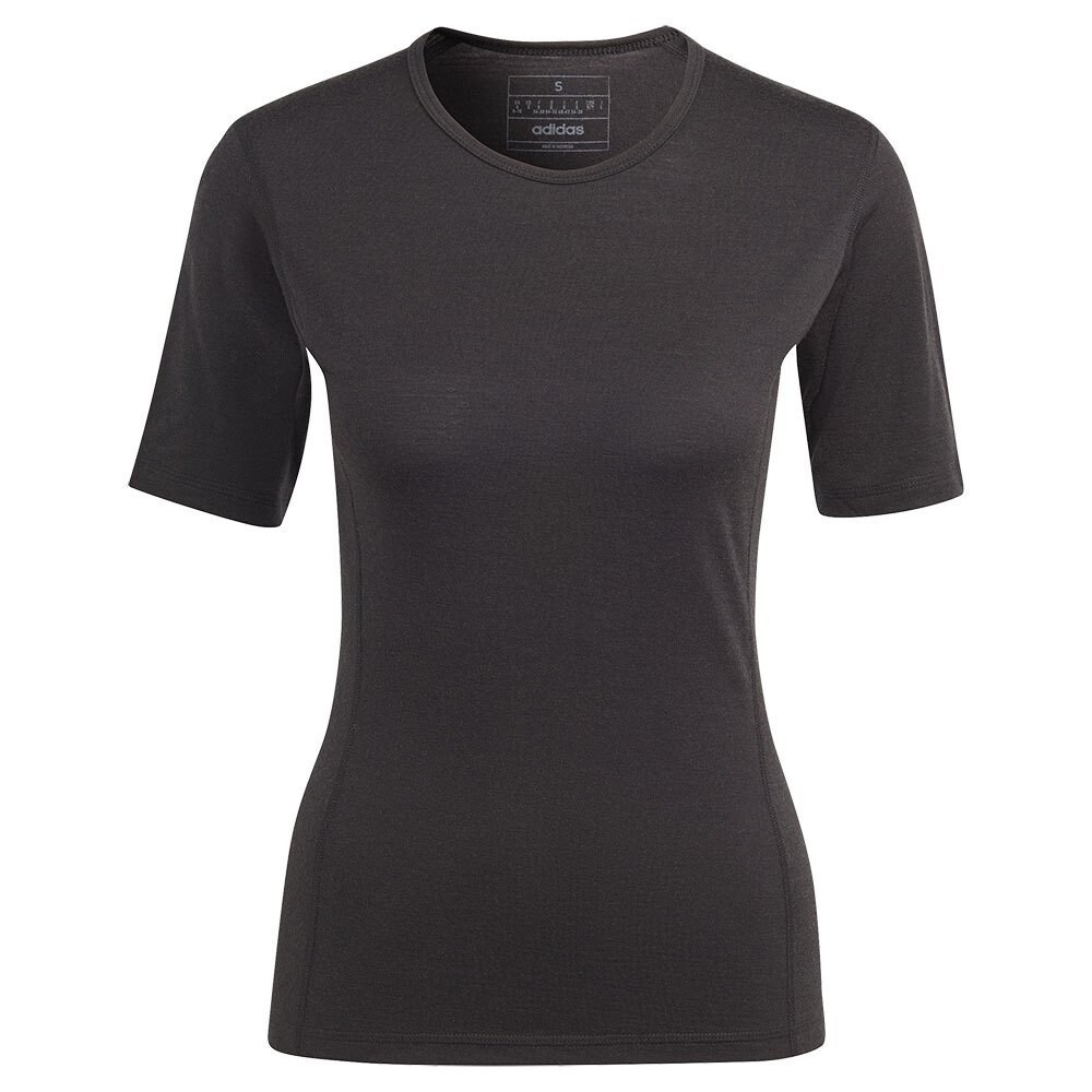 Футболка с коротким рукавом adidas Xperior Merino 200 Baselayer, черный — фото 3