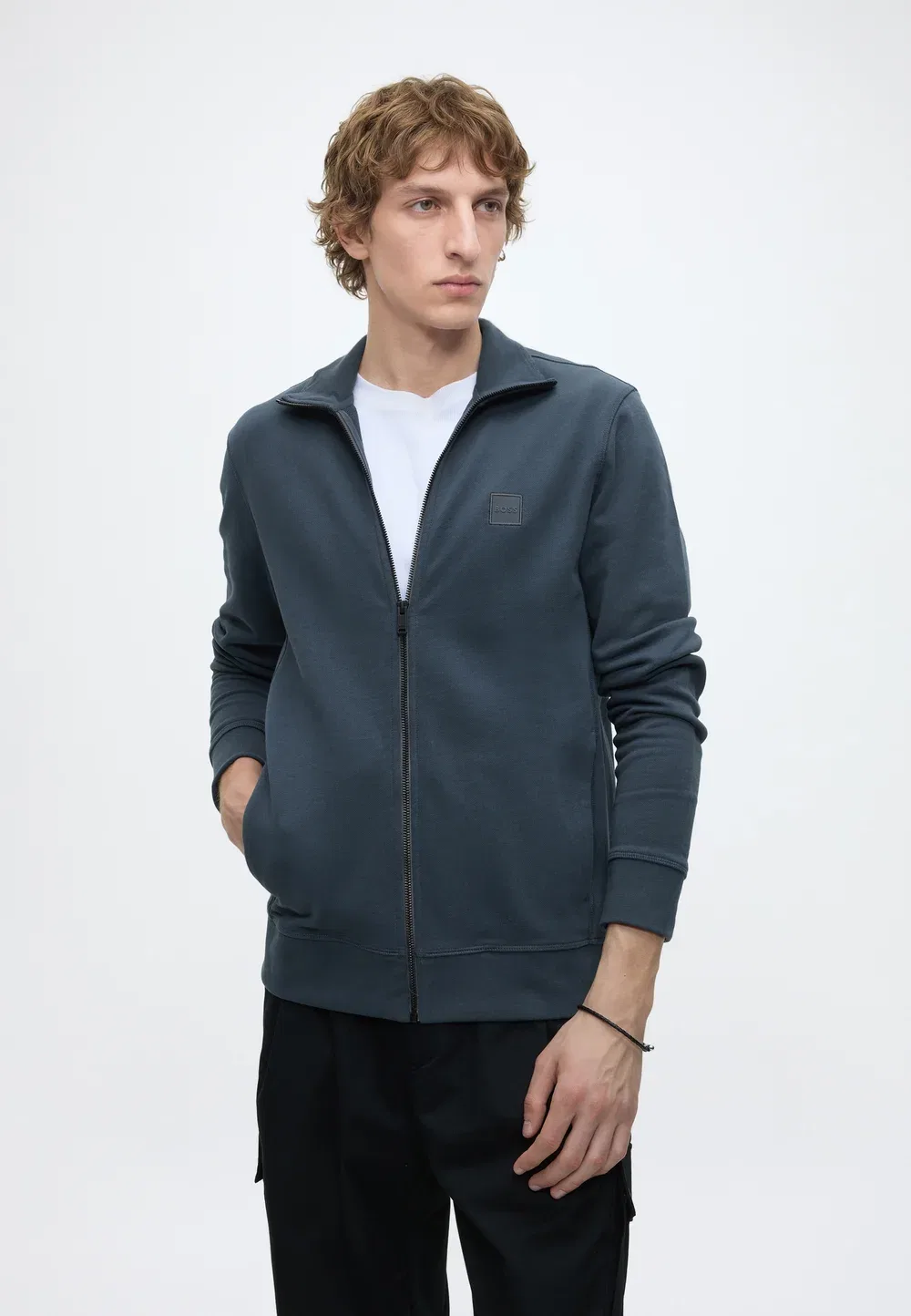 Zestart - толстовка на молнии Boss, Dark Blue — фото 4