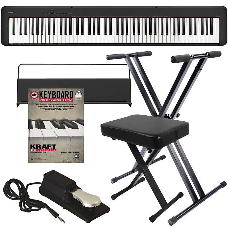 

Компактное цифровое пианино Casio CDP-S160 — черный НАБОР KEY ESSENTIALS CDP-S160 Black