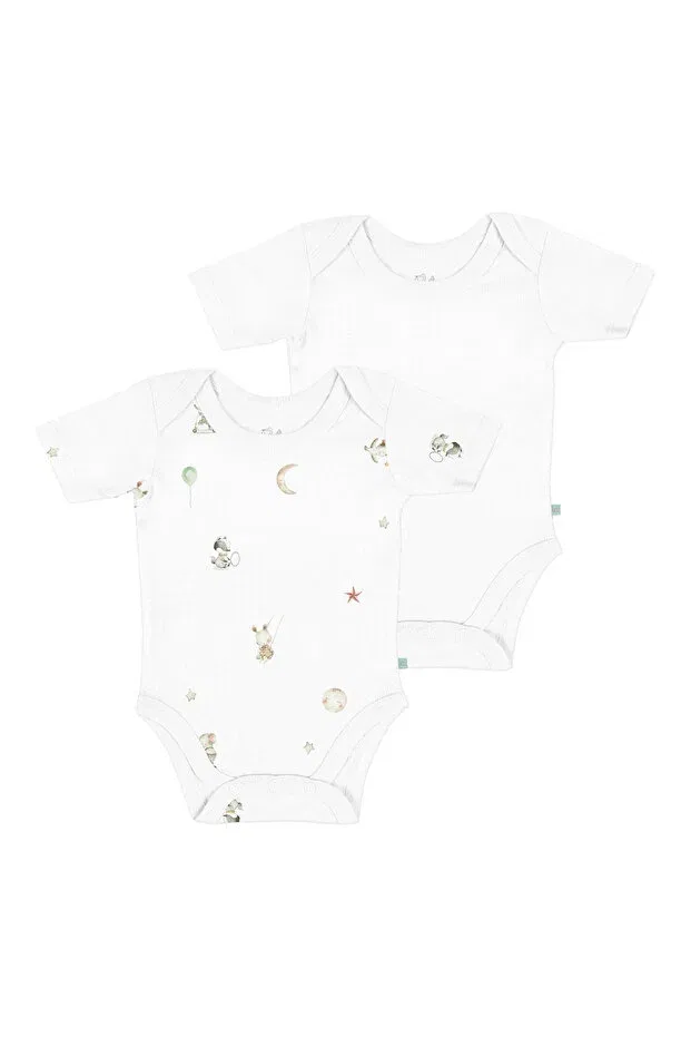 Детский для новорожденных комплект боди с коротким рукавом с принтом Circus Casadora Baby, Circus