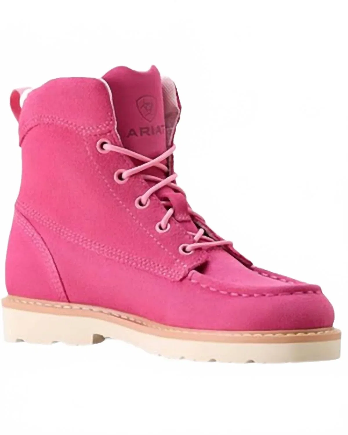 Детские ботинки для девочек ARIAT Kid's Rebar Lift Boot, розовый