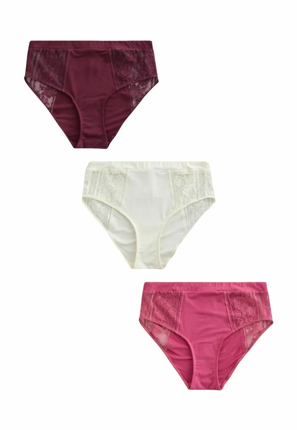 Комплект из 3 трусов Next, Plum Purple — фото 4