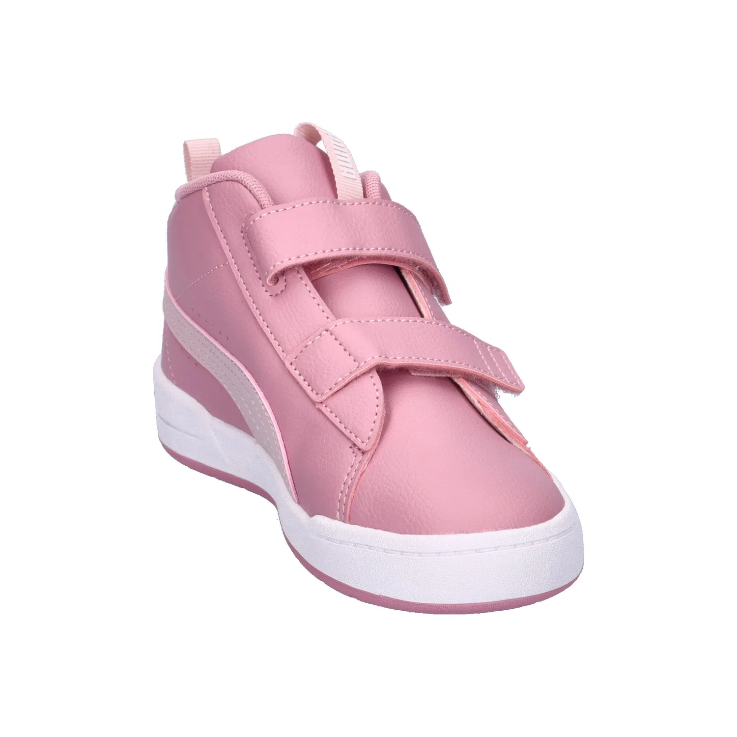 Детские кроссовки с липучкой Multiflex 2 Mid SL V PS Puma, Rosa — фото 2