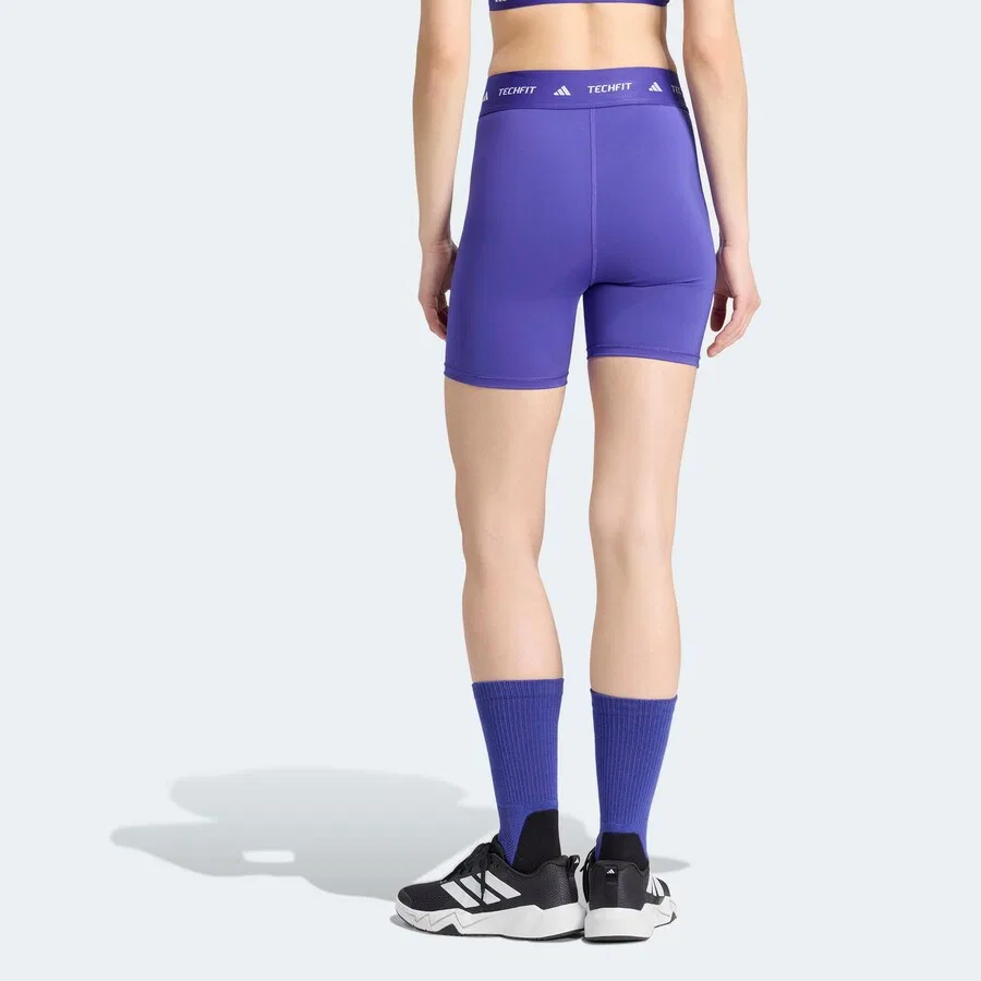 Спортивные узкие шорты ADIDAS PERFORMANCE «All Me» фиолетового цвета — фото 3