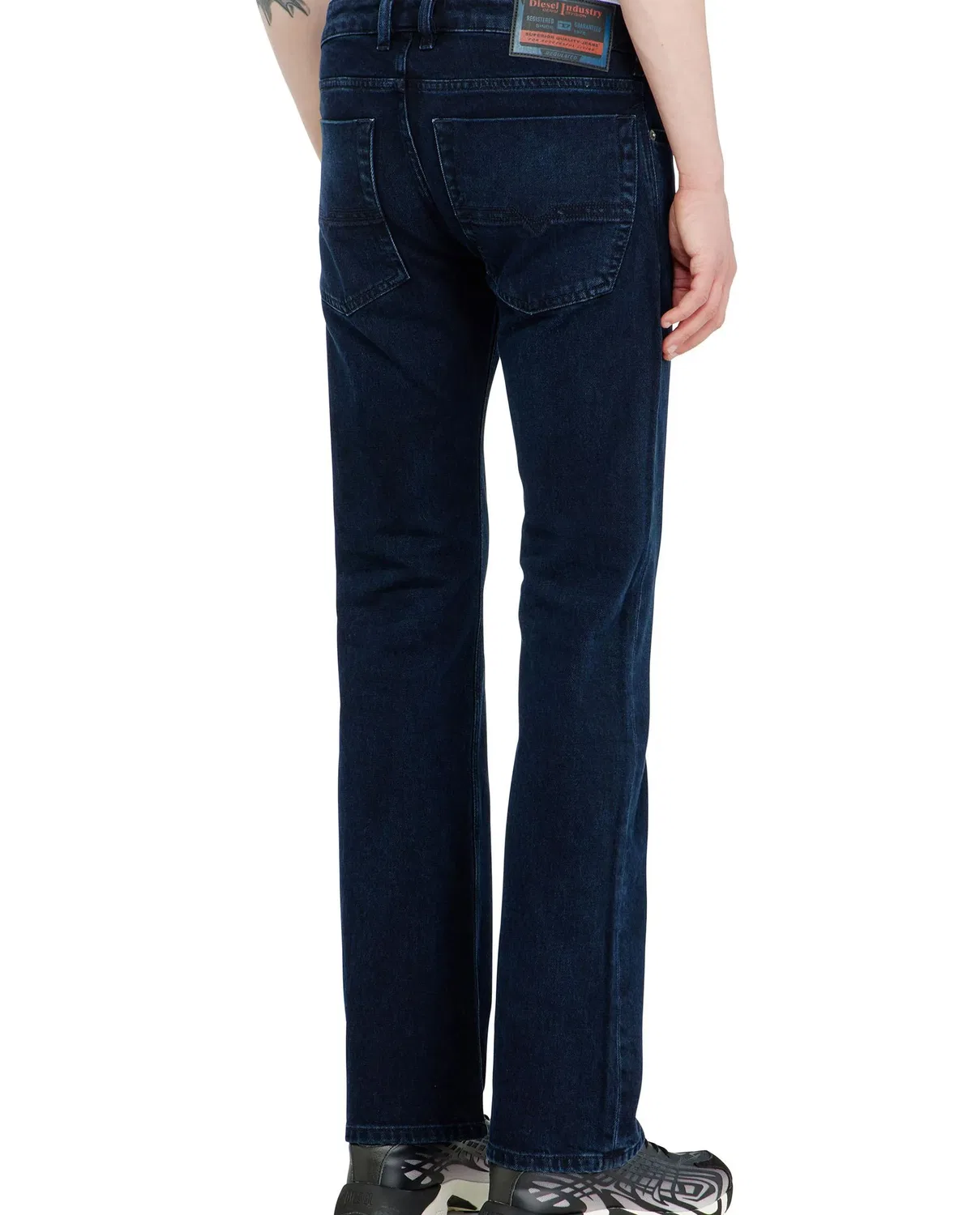 Мужские джинсы прямого кроя Vaquero recto de hombre DIESEL, Azul Oscuro — фото 2