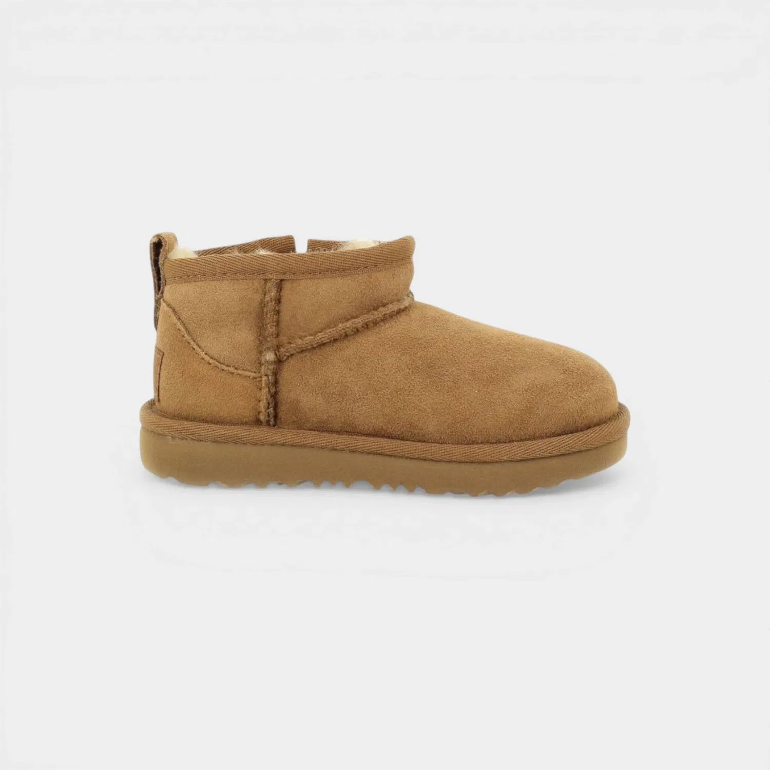 Детские угги UGG Classic Ultra Mini Dazzle Chestnut, Weiß