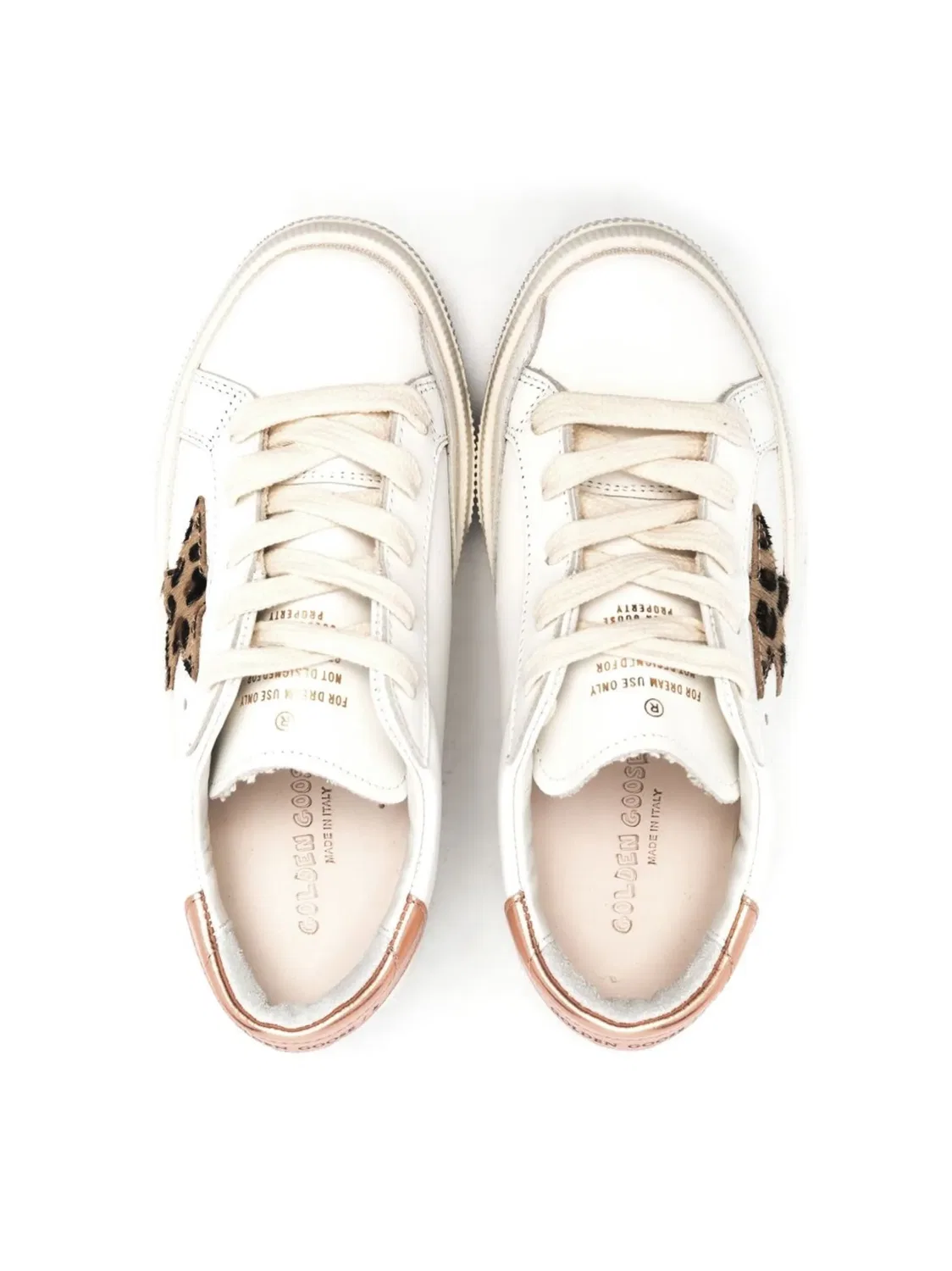 Golden Goose Кеды May белые — фото 3