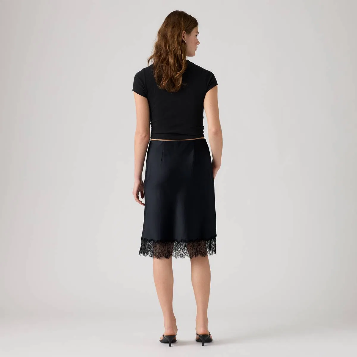 Юбка миди Линн Levi's, Anthracite Night - Black — фото 4