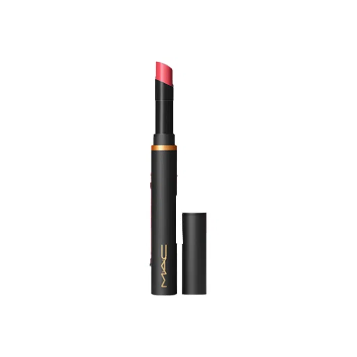 Женская помада матовая с бархатистой текстурой MAC Black Wand Tulle Matte Lipsticks, #897 STAY CURIOUS Night Cherry