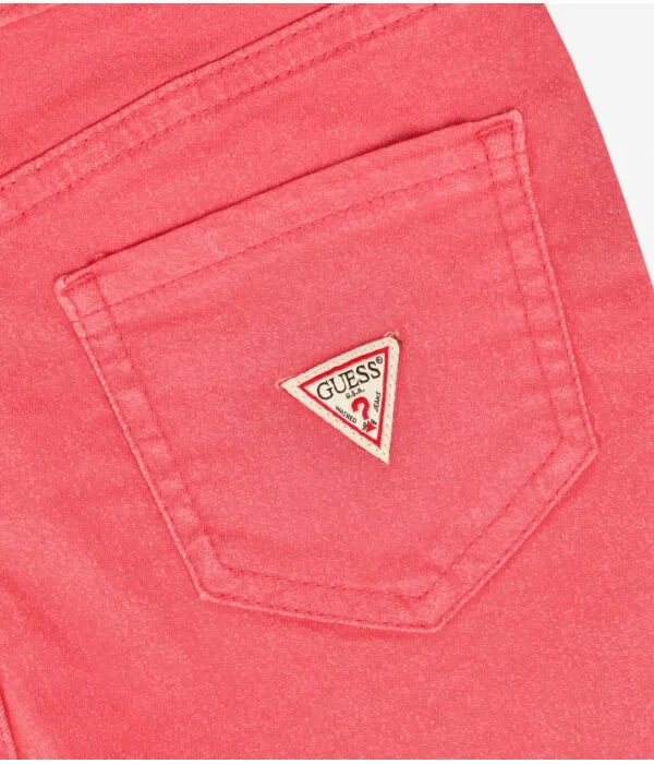 Детские шорты для девочек джинсовые Guess, Rosa — фото 3