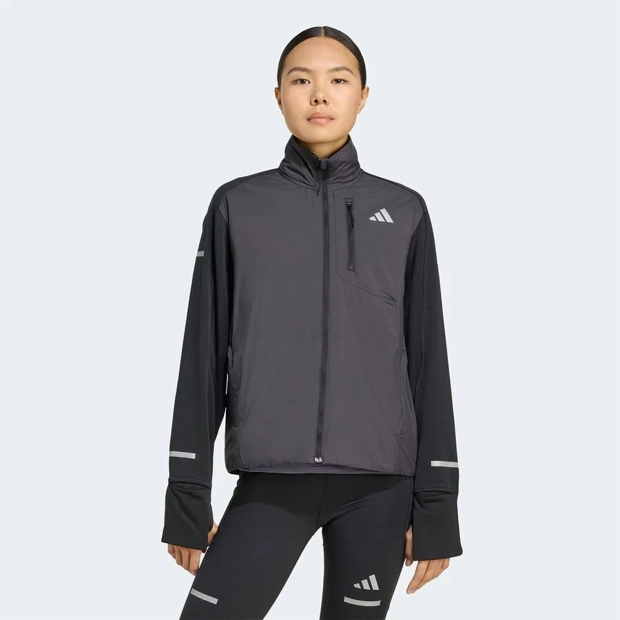 Ветровка для бега Adi365 Running Climawarm, adidas, Черный