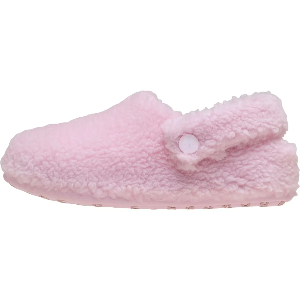 Детские тапочки с искусственным мехом Classic Cozzzy Slipper Crocs, Pink Milk — фото 3