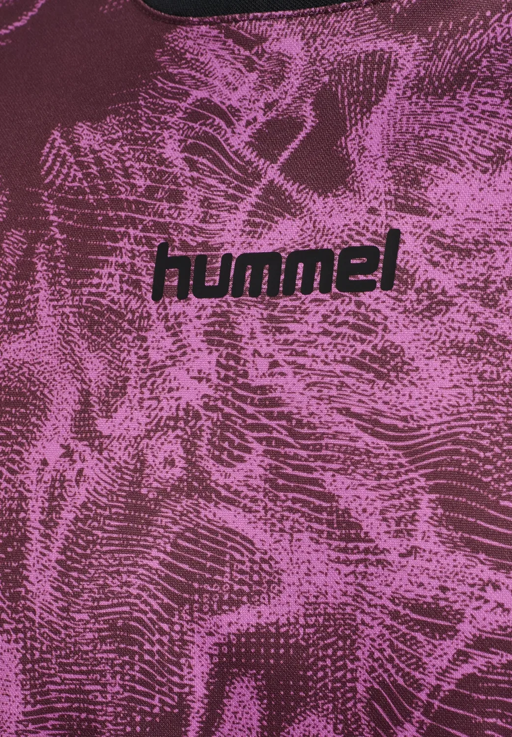 Футболка с принтом Hmlblaze club 26, детская, унисекс Hummel, Liatris Huckleberry — фото 3