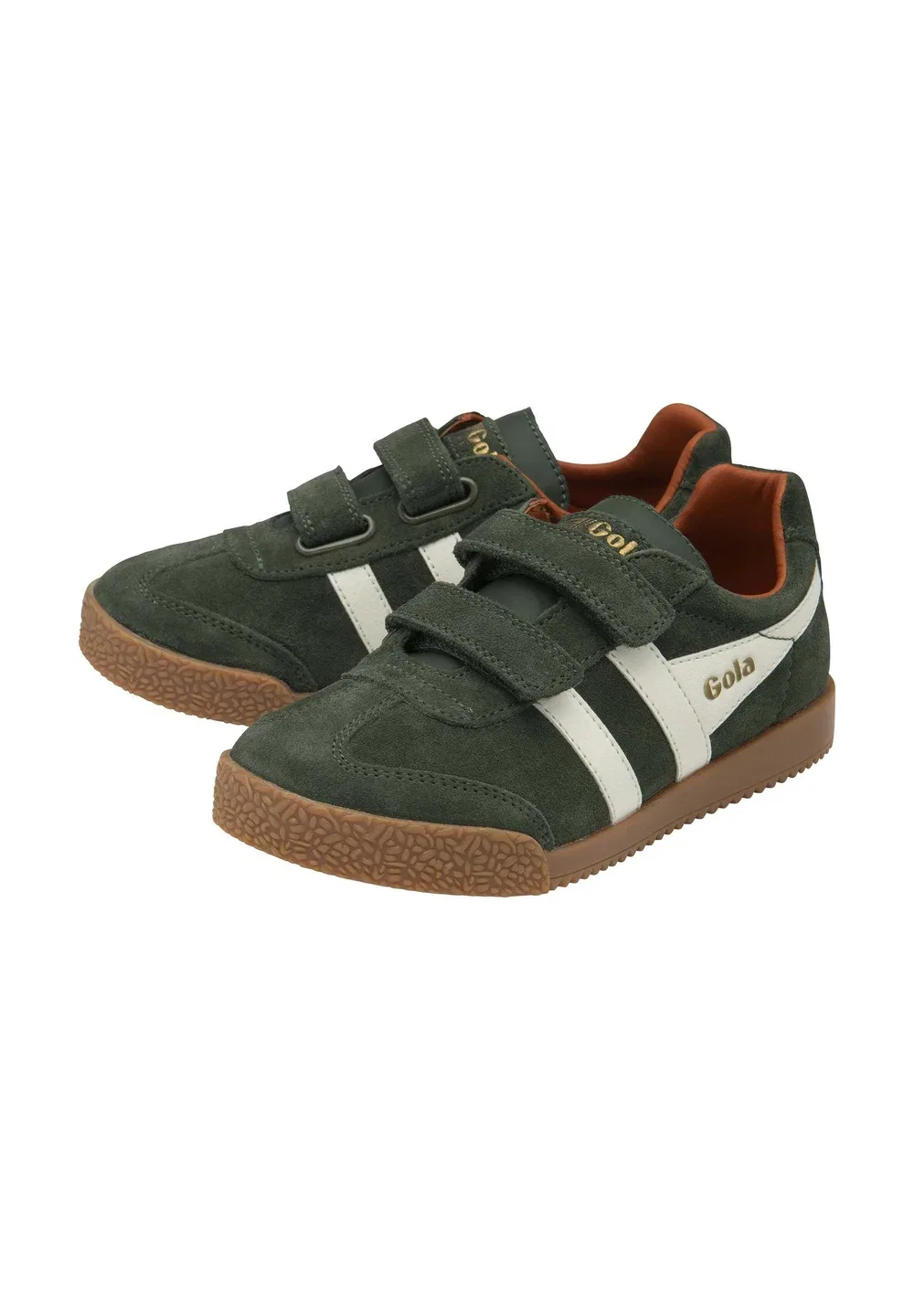 Ремень для крепления корзины - кроссовки Gola, Dark Khaki/Off White/Moody Orange — фото 2