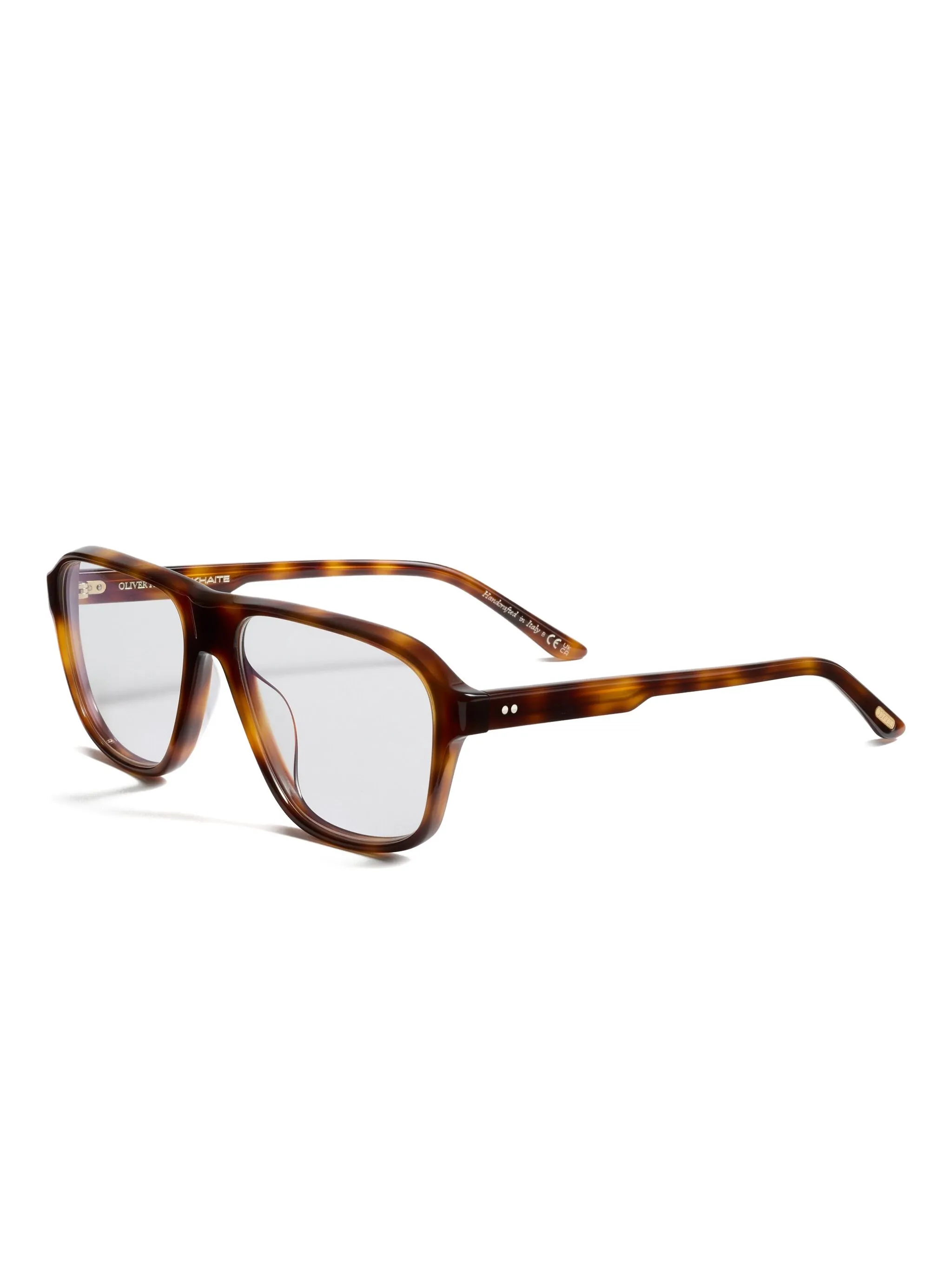 

Очки в квадратной оправе Khaite X Oliver Peoples, коричневый