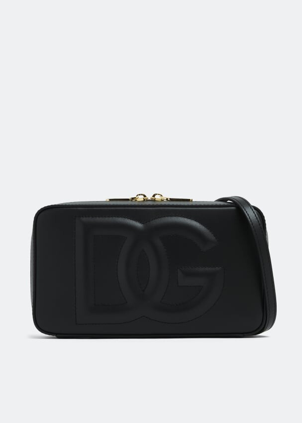 

Сумка кросс-боди DOLCE&GABBANA Small DG logo camera bag, черный