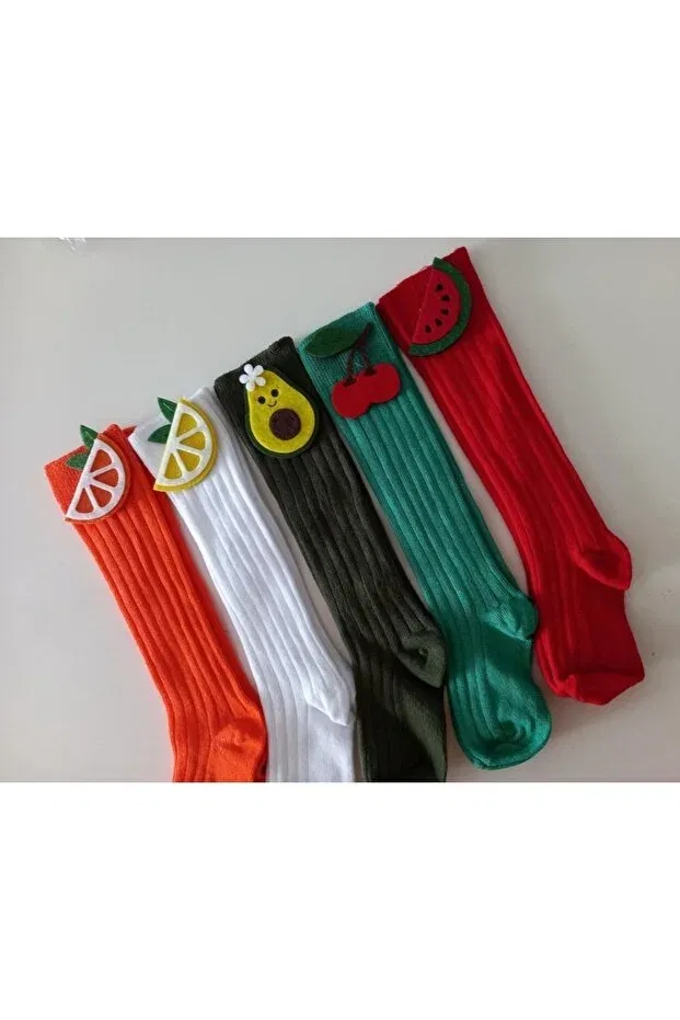 Детские носки для новорожденных хлопковые 5 шт Özkardeşler Baby, Multicolor