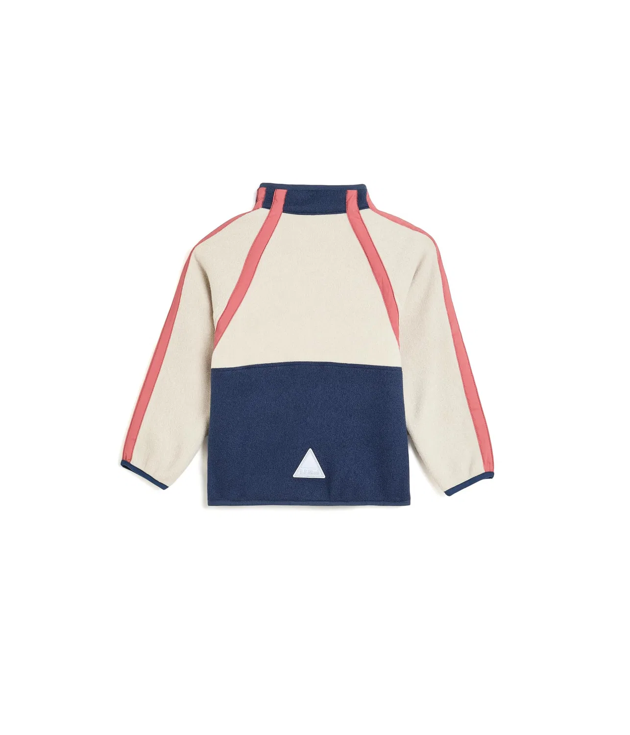 Флисовая куртка-анорак Mountain Classic (для малышей) L.L.Bean Kids, Silver Sand/Classic Navy — фото 2