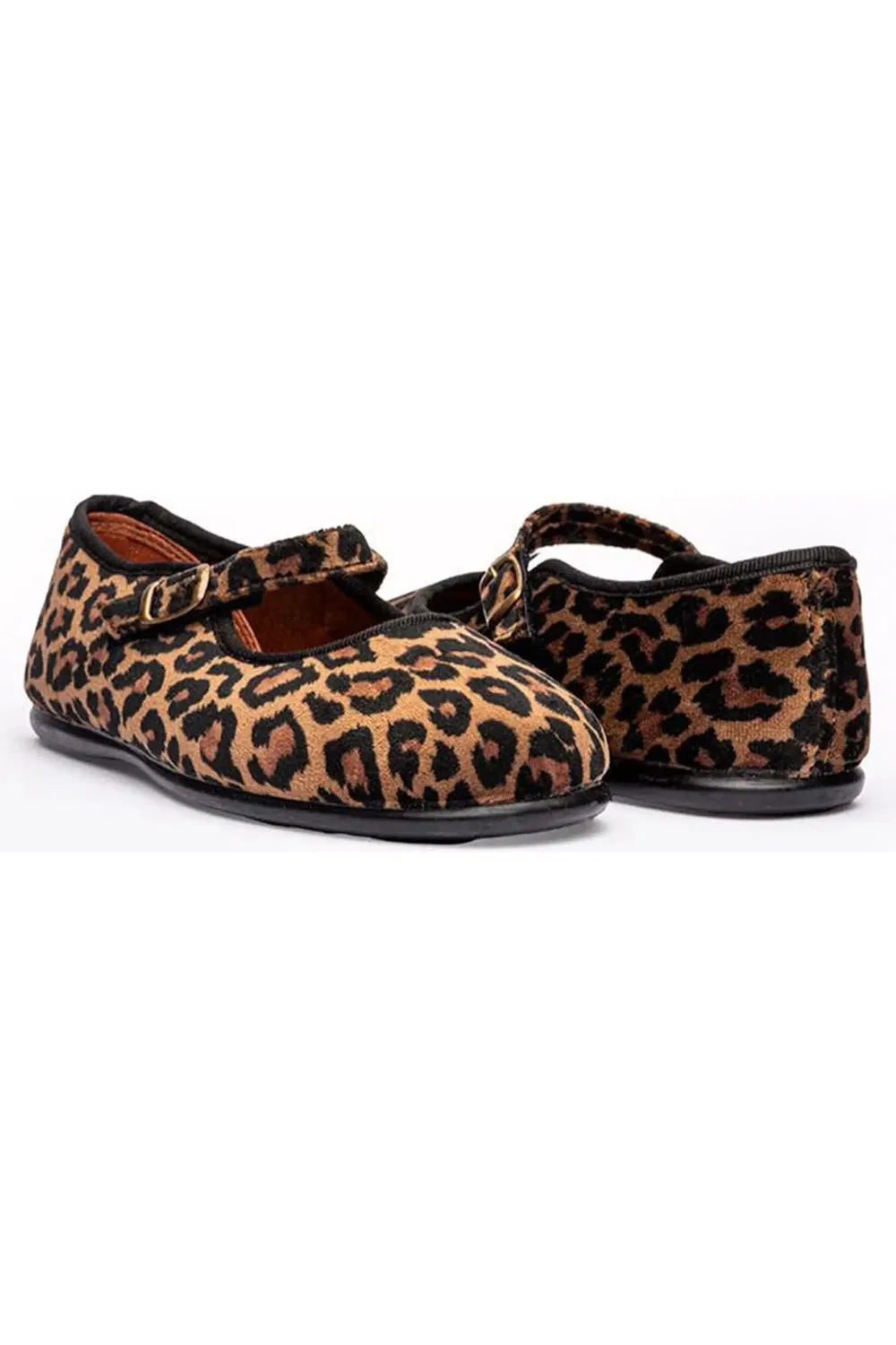 Детские туфли Mary Jane с леопардовым принтом Lexie CHILDRENCHIC, Animal Print