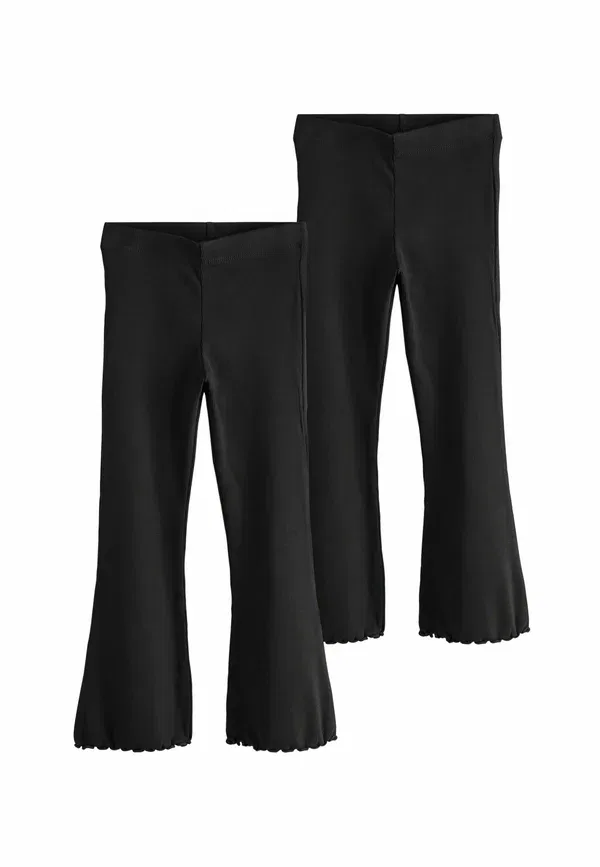 Леггинсы хлопковые 2 pack - leggings - trousers Next black, черный