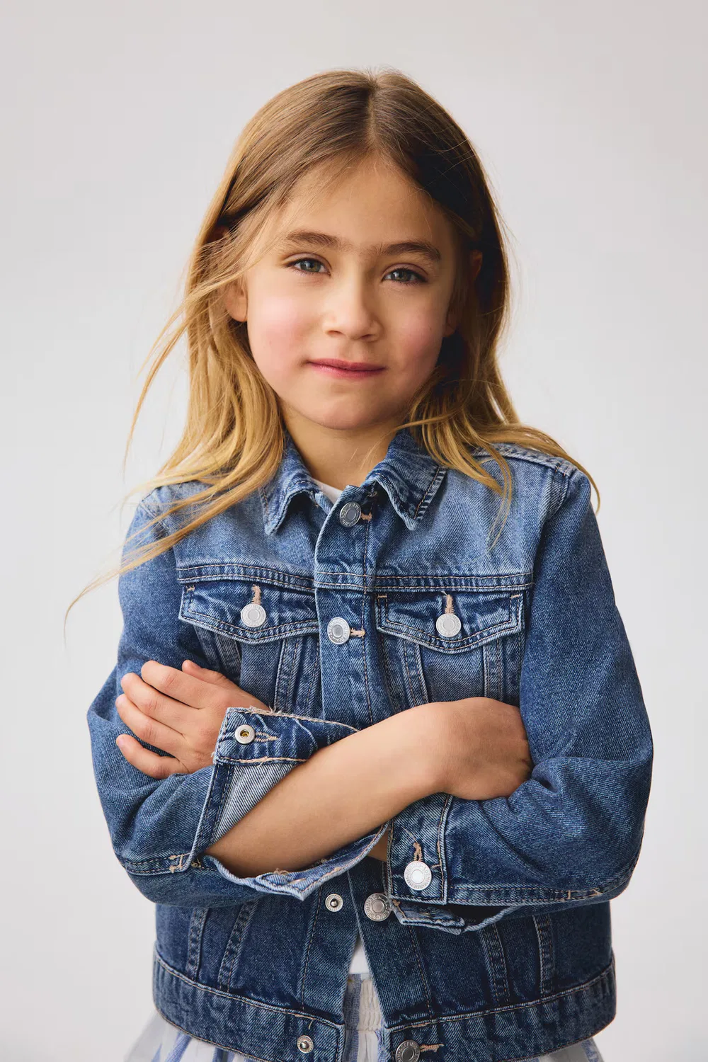 Джинсовая куртка H&M, Denimblau
