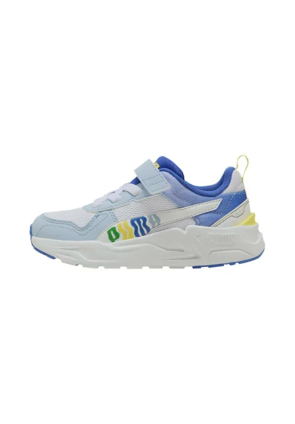 Кроссовки с липучкой Puma blue, синий