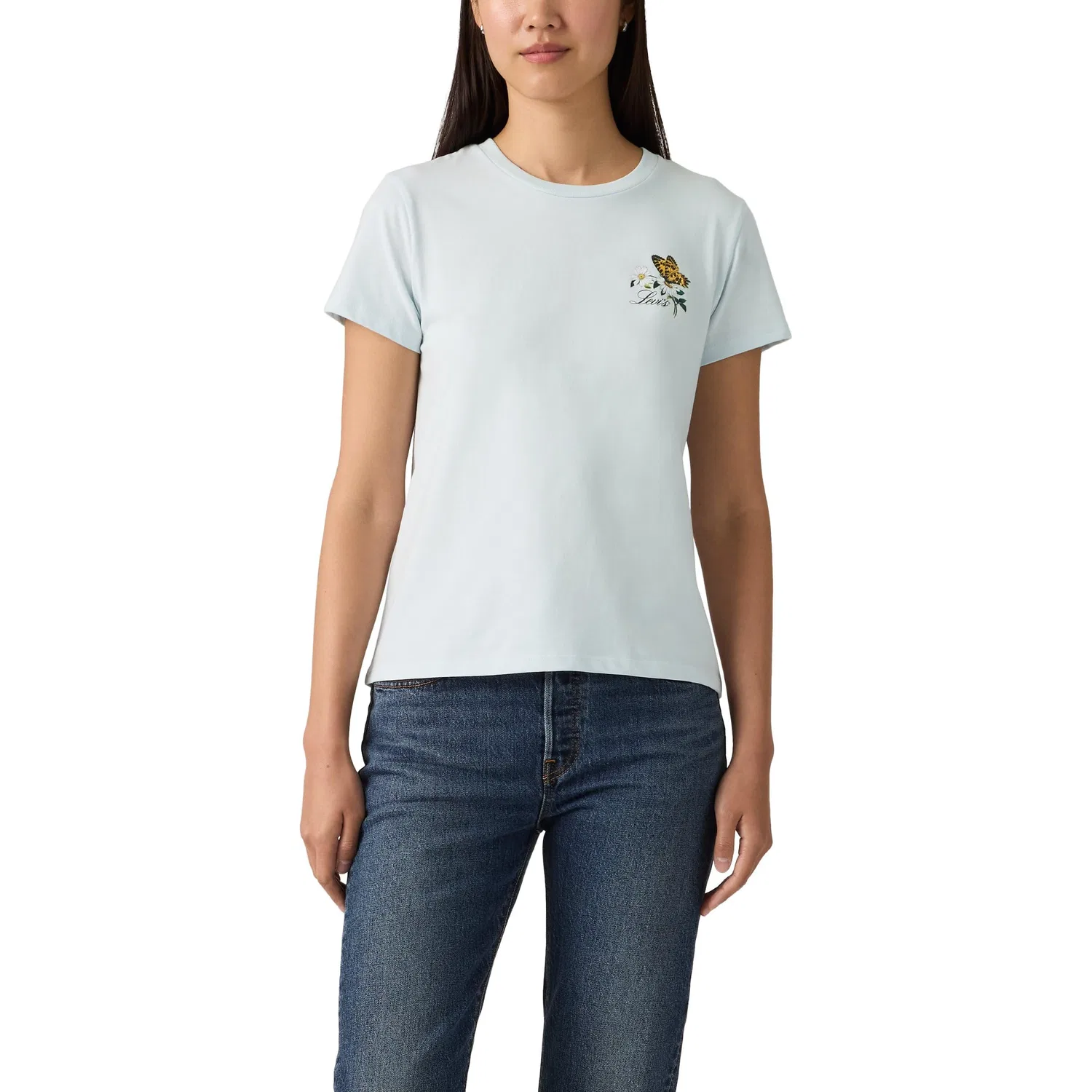 Женская футболка The Perfect Tee Levi's, Butterfly on Daisy C