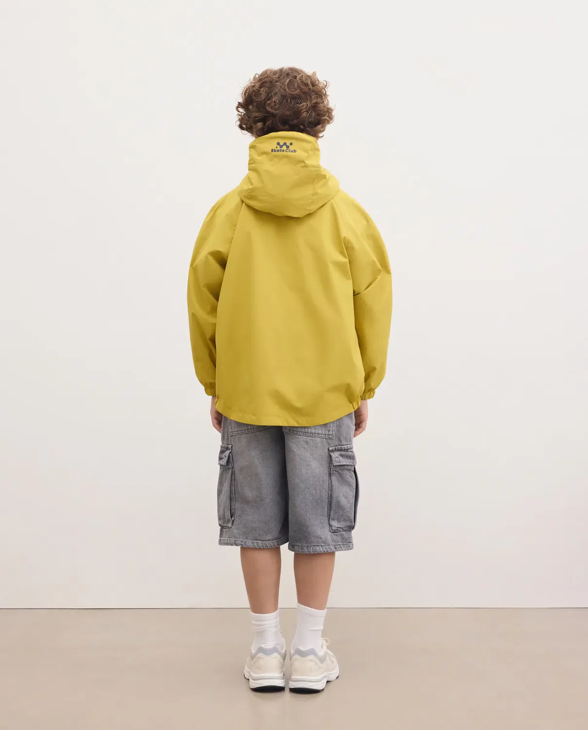 Детская куртка-парка для мальчиков ветрозащитная Kids El Corte Inglés, 371 Aceite — фото 3