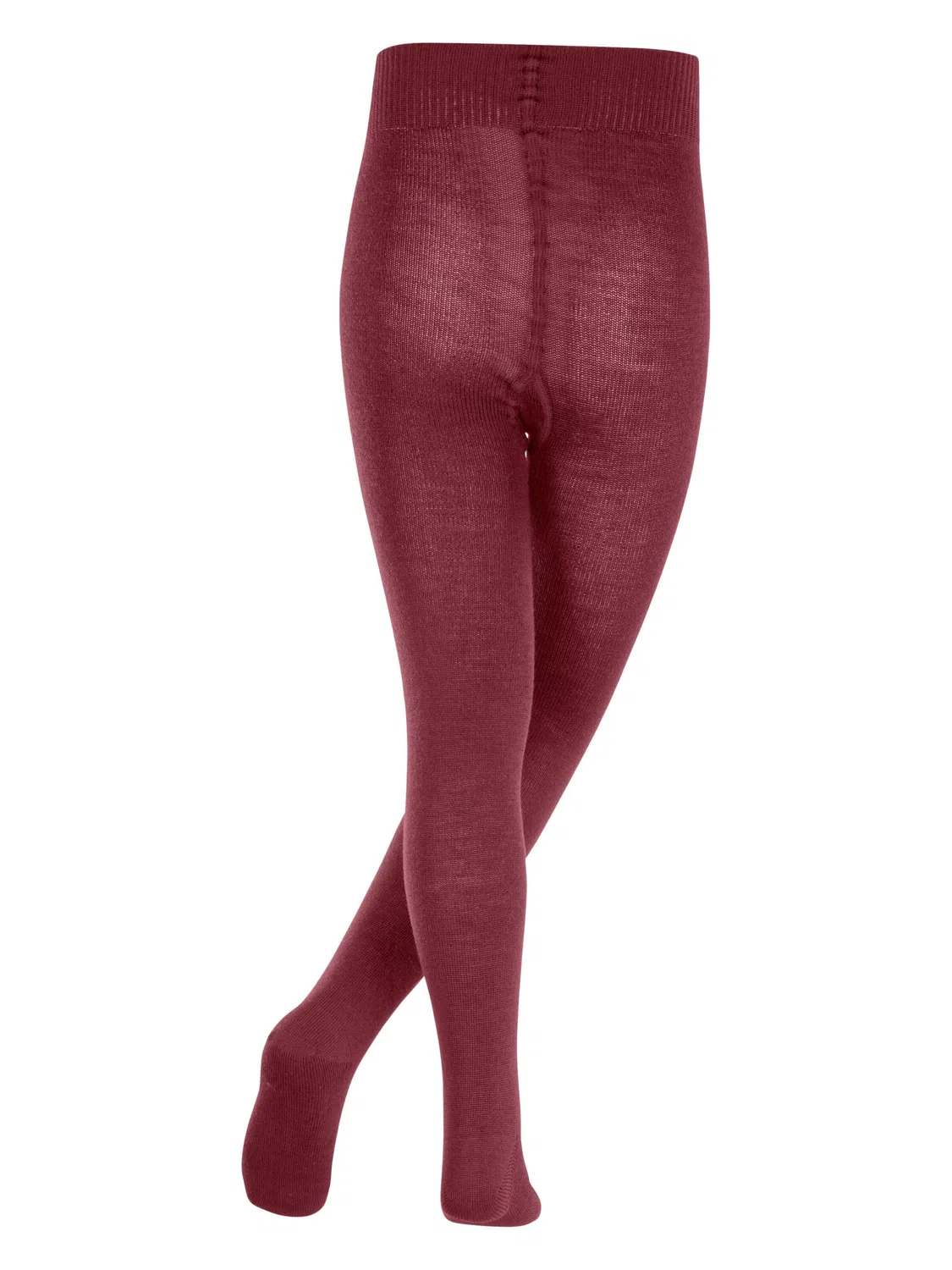 Колготки Falke Comfort Wool рубиново-красного цвета — фото 2