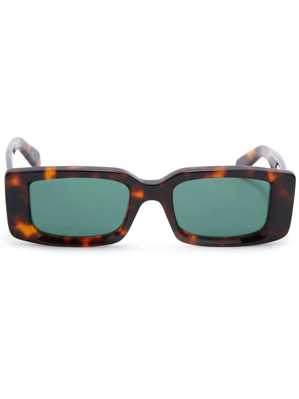 

Солнцезащитные очки Arthur черепаховой расцветки Off-White Eyewear, зеленый
