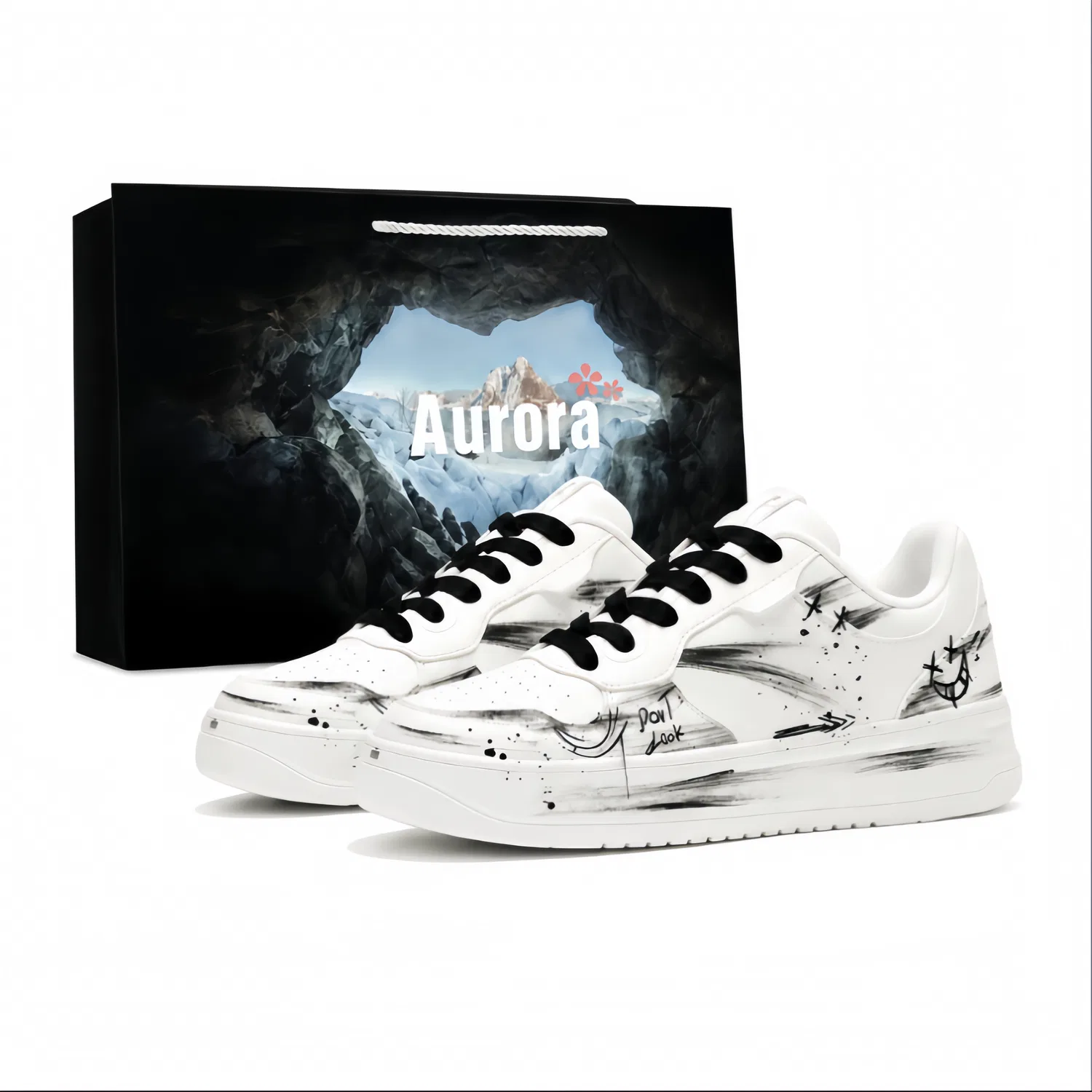 Кроссовки скейтбординг Graffiti Black ANTA