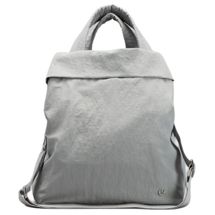 

Lululemon Серебряная женская сумка из полиэстера, Silver