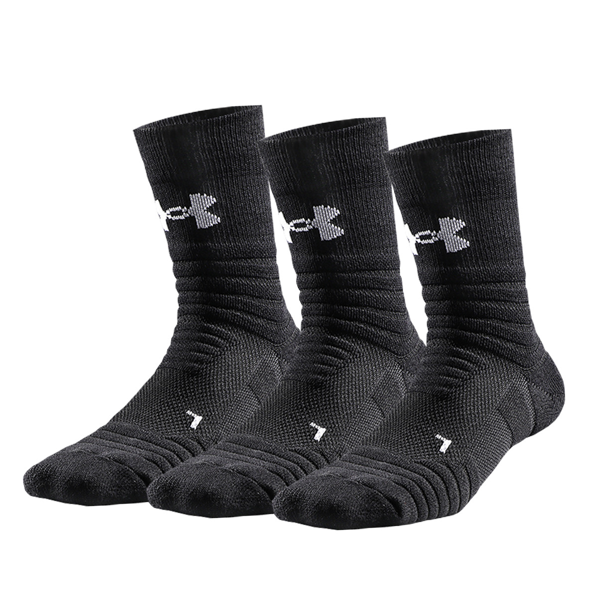 

Термические баскетбольные носки Under Armour, черный (3 pack)
