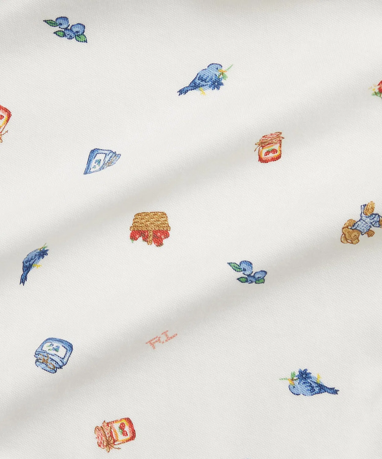 Комбинезон с принтом Polo Bear, хлопок, розовый — фото 3