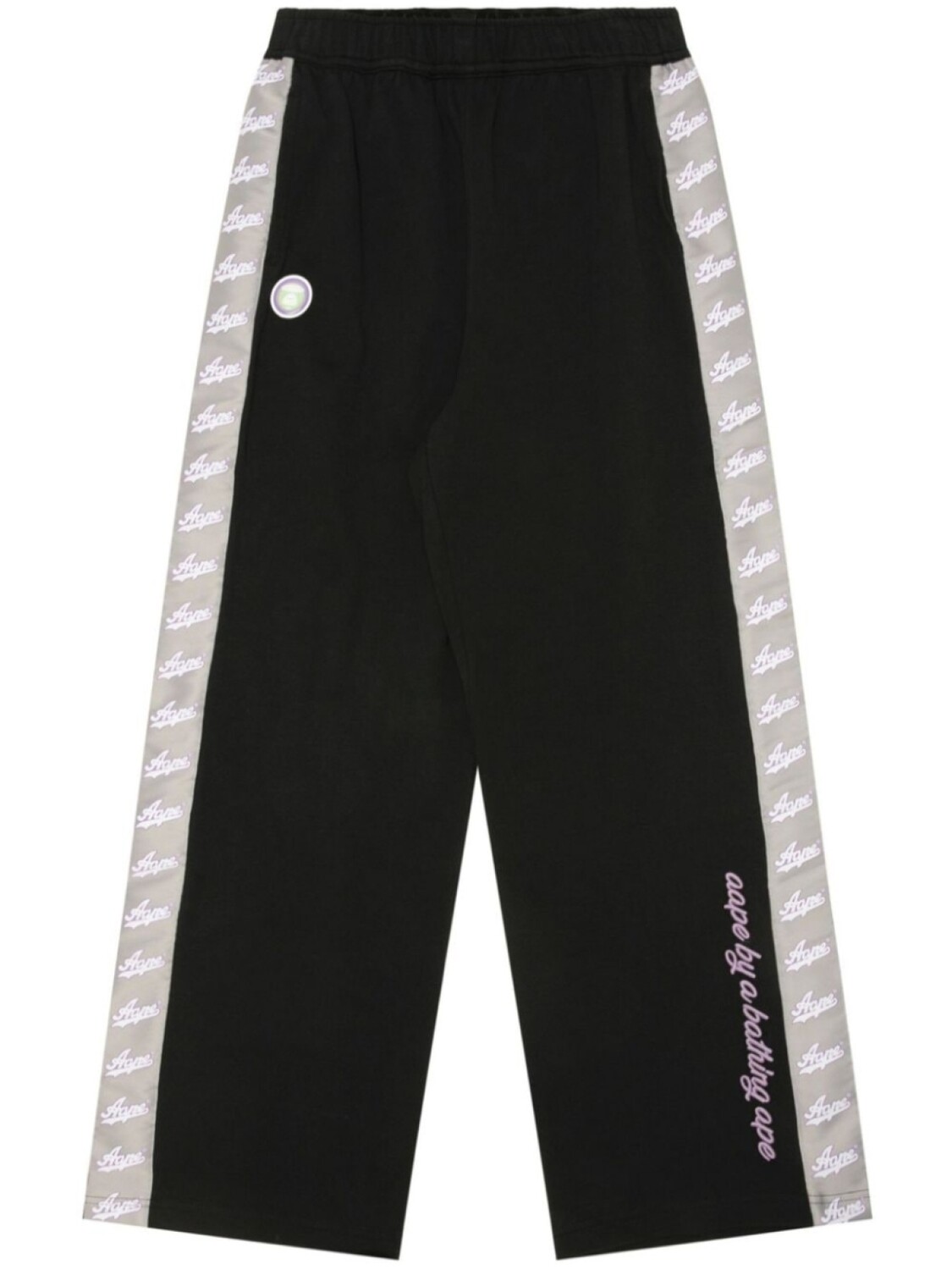 

Спортивные брюки с логотипом AAPE BY *A BATHING APE, черный