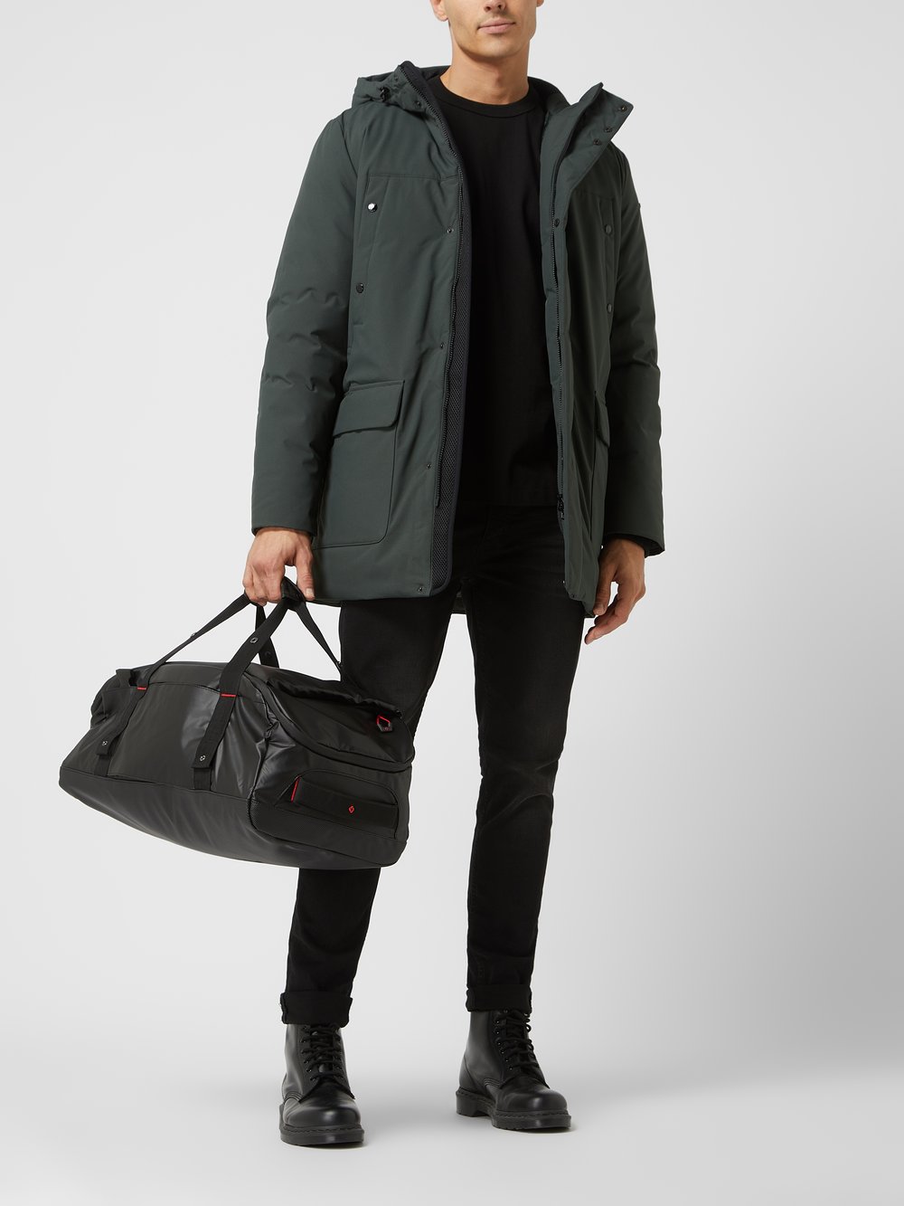 

Сумка Weekender на колесах модель «Ecodiver» SAMSONITE, черный