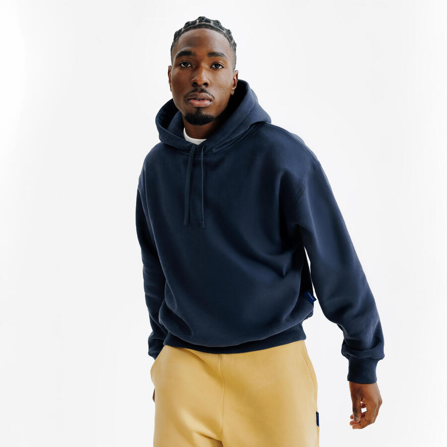 

DECATHLON Мужская толстовка с капюшоном большого размера - Elementals blue