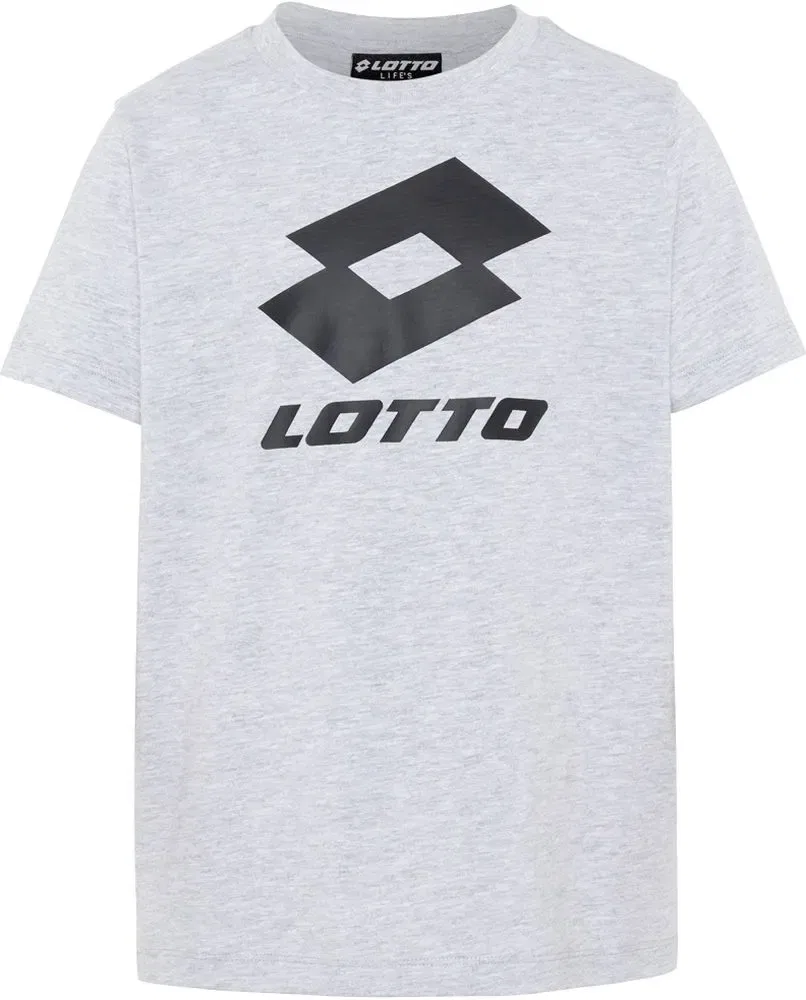 Футболка с логотипом Lotto, серая