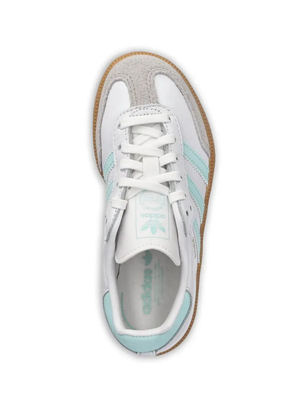Кроссовки Samba Adidas Kids, белый — фото 4
