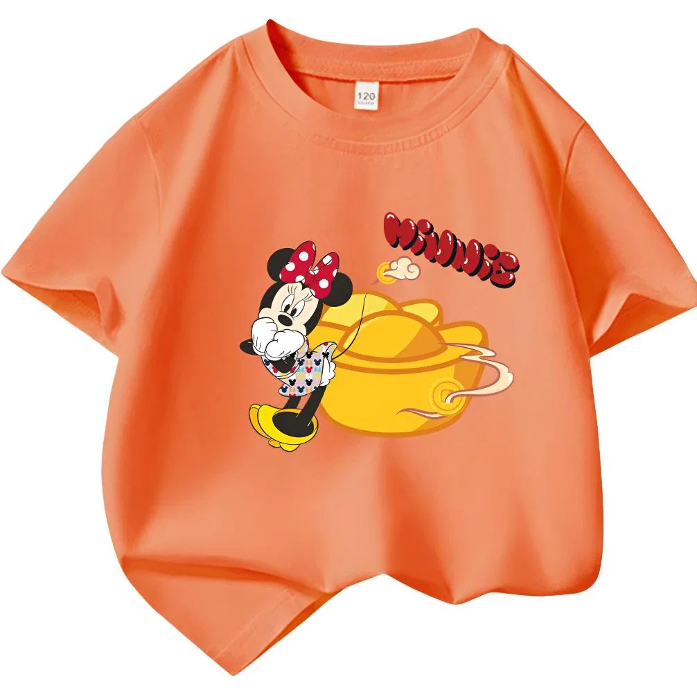 Футболка детская с Микки Маусом Disney оранжевый