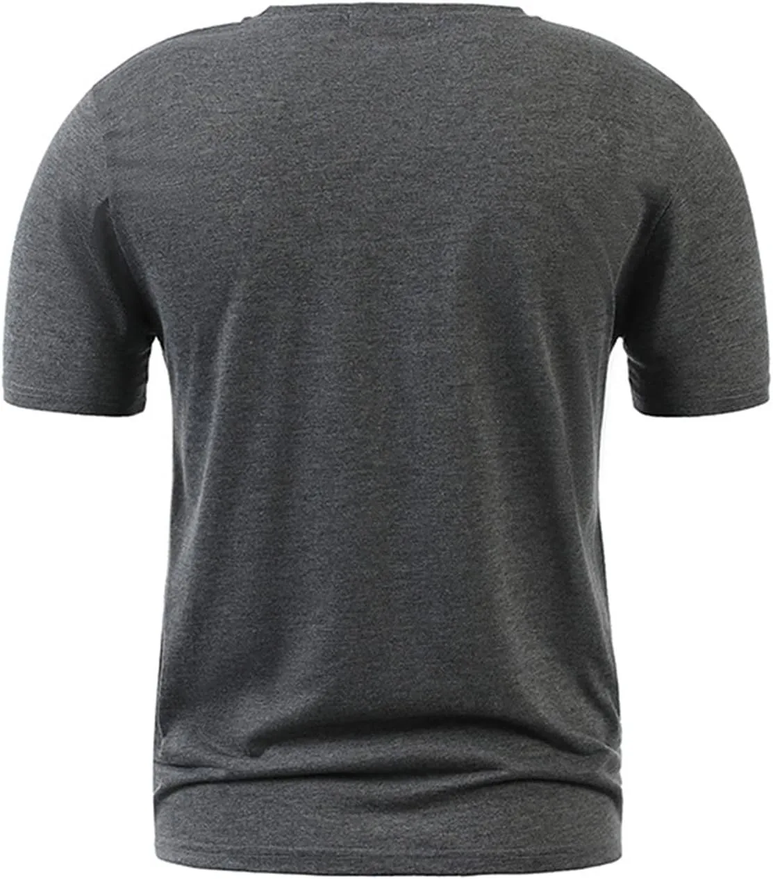 Мужская футболка с цветными блоками casual slim fit — фото 3