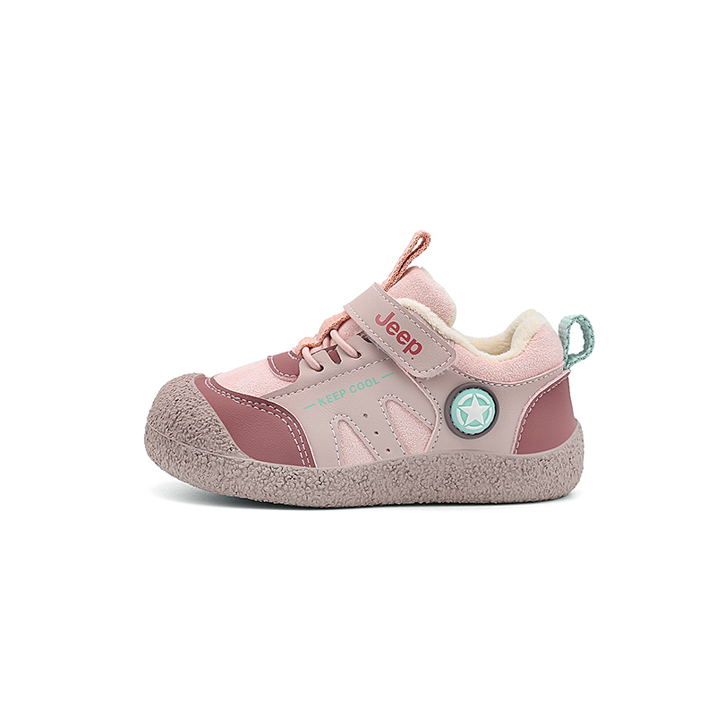 

Антискользящая и износостойкая теплая обувь для малышей Infant And Toddler Jeep, цвет хаки/коричневый