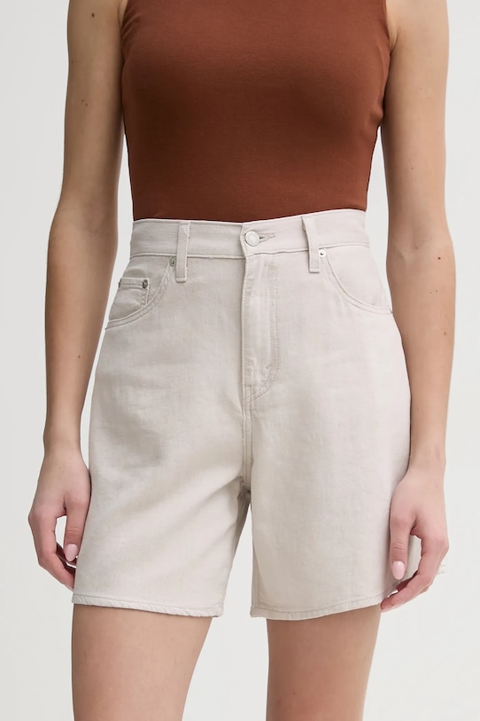 

Джинсовые шорты High Baggy Short Levi'S, бежевый