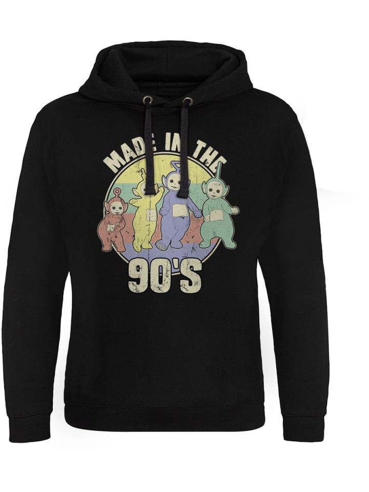 

Толстовка Made In The 90s Epic Hoodie черного цвета Teletubbies