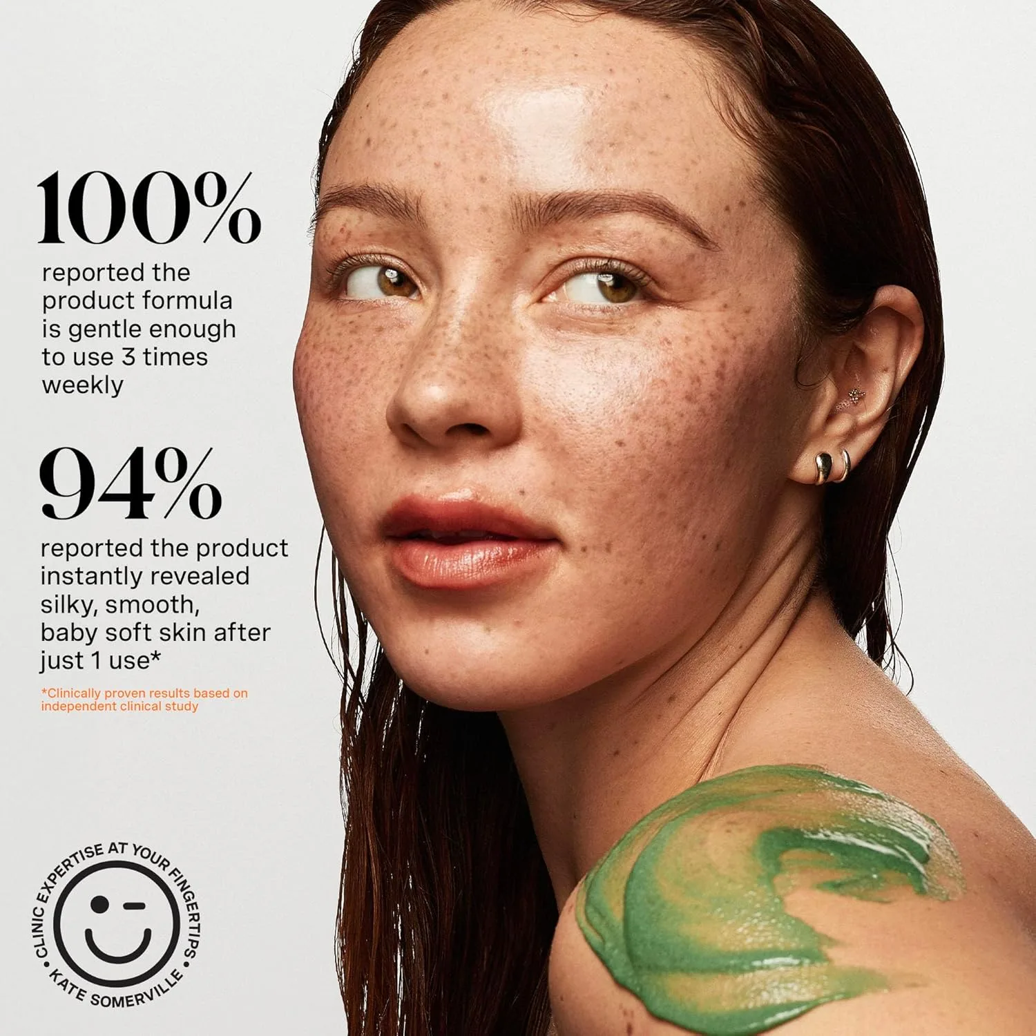 Скраб для тела Kate Somerville ExfoliKate Resurfacing Body Scrub - отшелушивающий скраб тройного действия, удаляет омертвевшие клетки кожи, улучшает тонус и текстуру, 140 мл. 148 мл (1 шт.) — фото 4